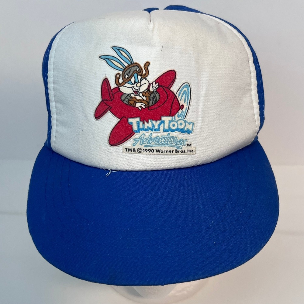 Tiny‎ Toon Adventures Hat 1990 Warner Bros Kids Cartoon Snapback